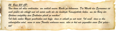 Regirs Tagebuch, Eintrag vom 22. Boar 251 i.J.P.