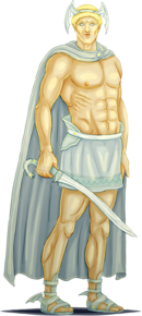 Uselias in humanoider Gestalt