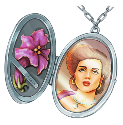 Medaillion von Viola